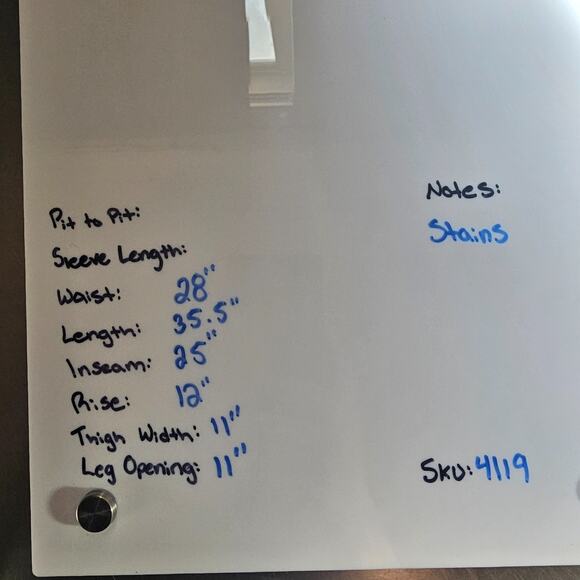 Zara Jeans Womens Size 4 Light Wash Blue High Rise Wide Leg Denim Button Fly - Picture 11 of 11